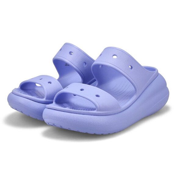 CROCS CRUSH SANDAL IN MOON JELLY - Picture 1 of 4